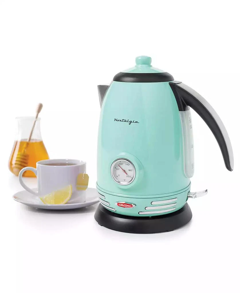 Nostalgia Retro Electric Water Kettle with Strix Thermostat 3