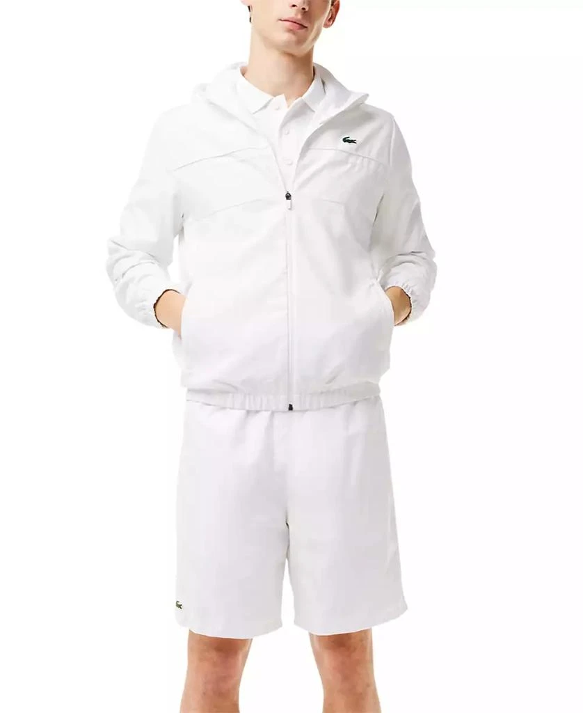 Lacoste Men's Diamante-Print 8" Sport Drawstring Shorts 7