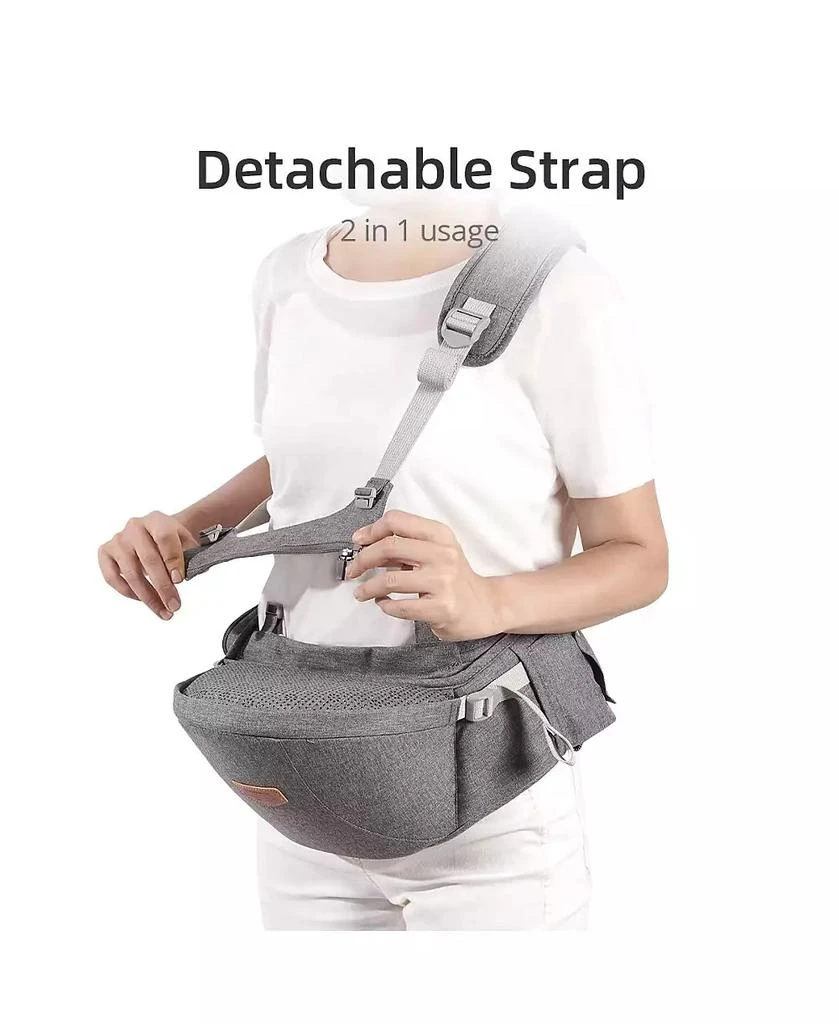 Sunveno One Shoulder Ergonomic Baby Hip Seat Carrier 5