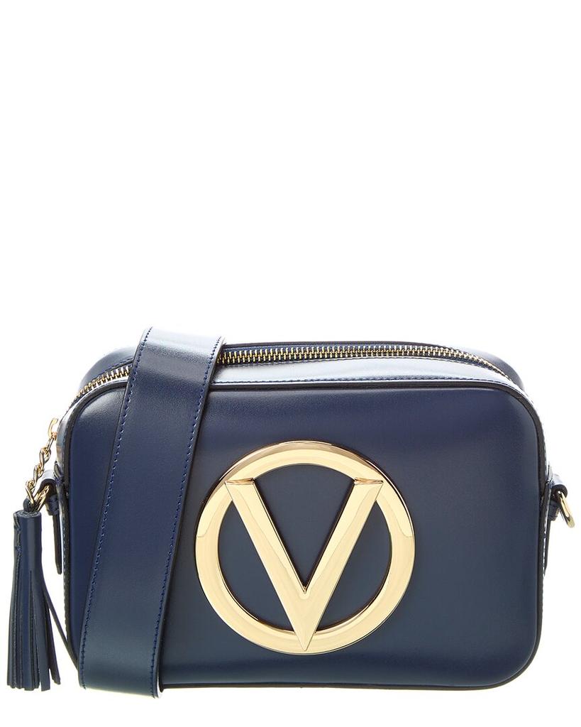 Mario Valentino Diana Logo Leather Crossbody Bag - Crossbody
