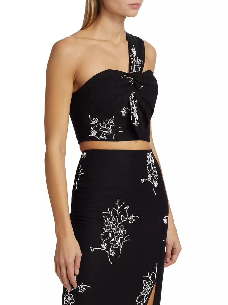 Milly Beaded One-Shoulder Top 4