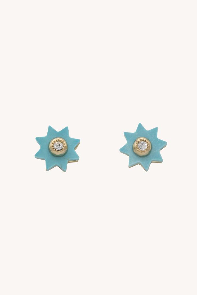 Rebecca Minkoff Flower Stud Earrings