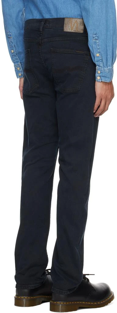 Nudie Jeans Black Lean Dean Jeans 3
