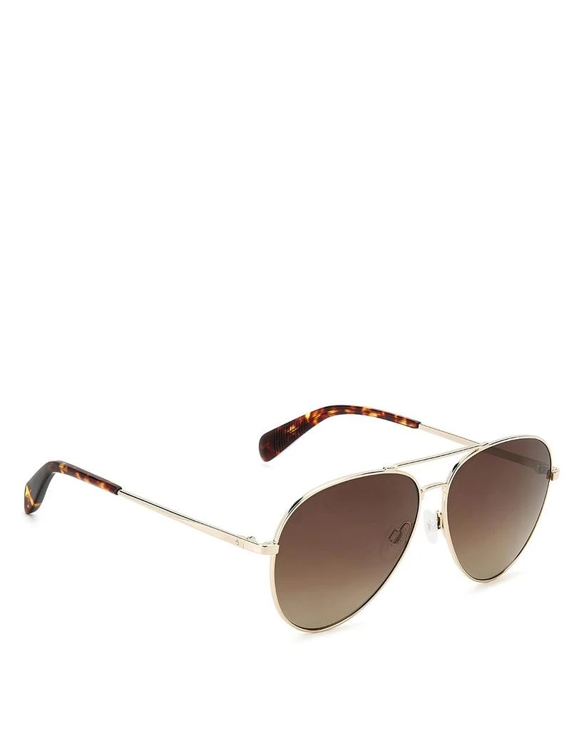 Rag & Bone Aviator Sunglasses, 59mm 3
