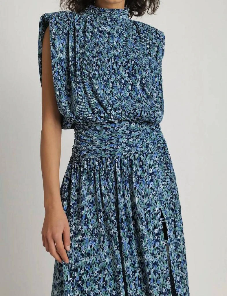 Sabina Musayev Sabina Musayev - Solange Flora Pleated Maxi Dress 2