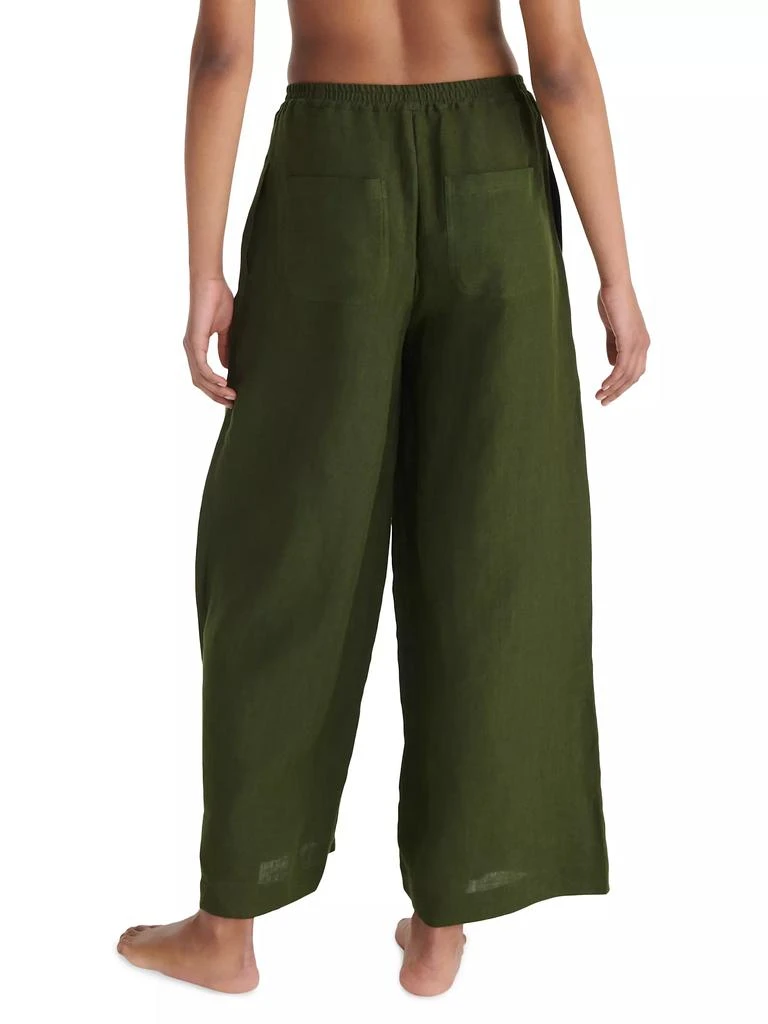 ERES Select Linen Wide-Leg Pants 4