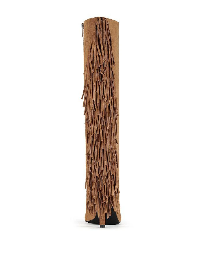 Jeffrey Campbell Women's Old West Fringe Boots 4