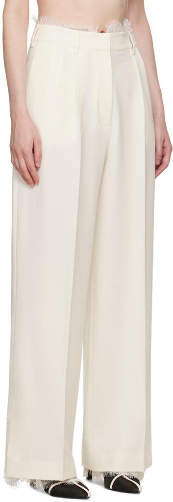 Beaufille Off-White Celeste Trousers
