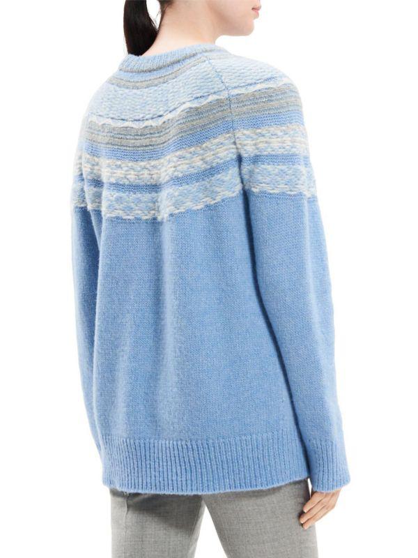 Theory Wool Blend Crewneck Sweater