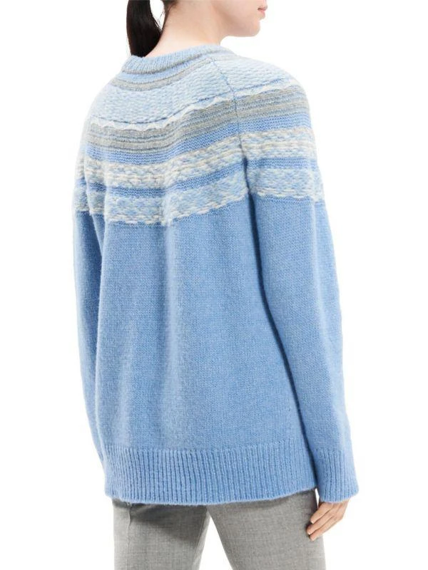 Theory Wool Blend Crewneck Sweater 2