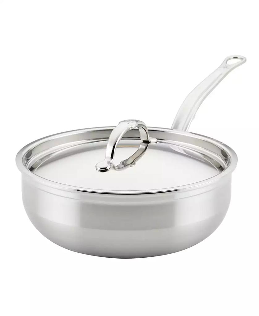 Hestan ProBond® Clad Stainless Steel 3.5-Quart Covered Essential Pan
