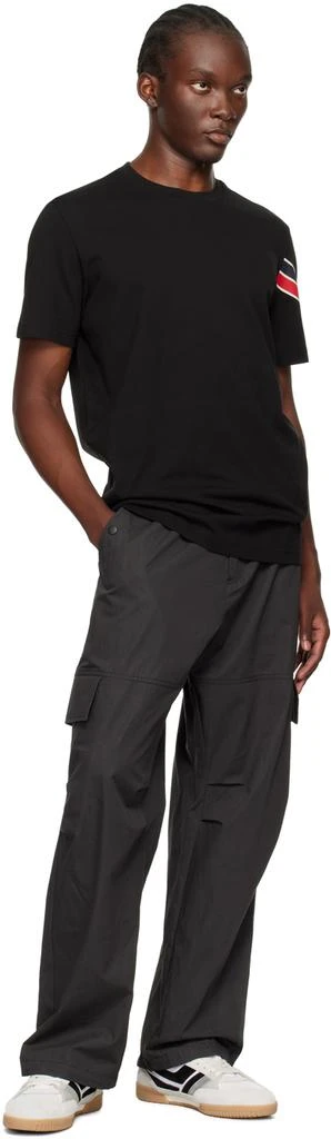 Moncler Black Tricolor T-Shirt 5