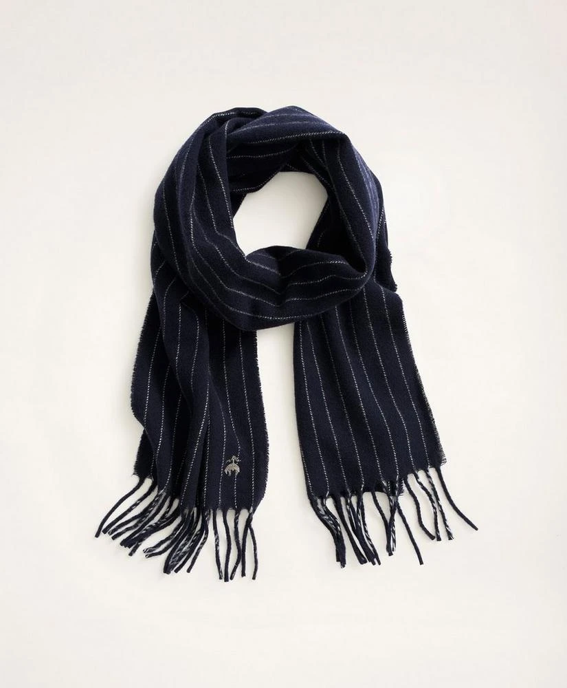 Brooks Brothers Pinstripe Scarf 1