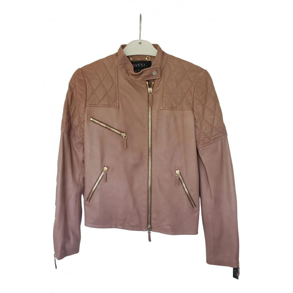 Gucci Gucci Leather biker jacket 1