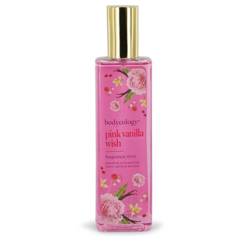 bodycology 544264 8 oz Pink Vanilla Wish Perfume Fragrance Mist Spray for Women