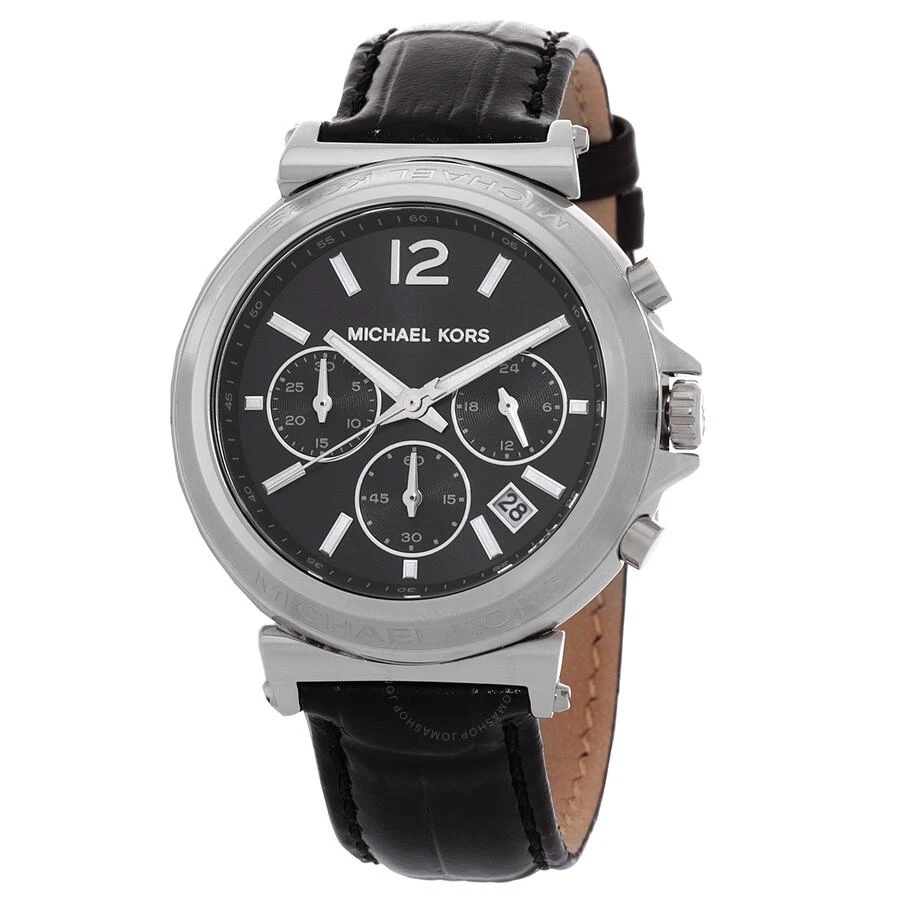 Michael Kors Maren Chronograph Quartz Black Dial Ladies Watch MK7499 1