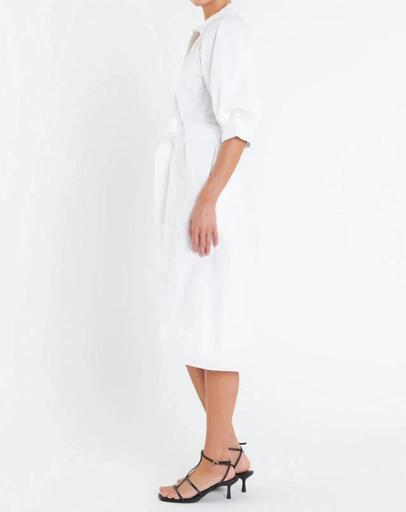 English Factory English Factory - Shirringed Short Sleeves Shirt Dress 2