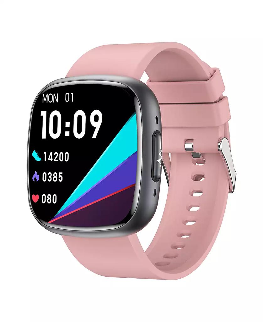 RUXING Smart Watch for Women Men With Bluetooth Calling, HRV, Health Monitoring,Sport Modes, Intelligent Reminder IP68 -Pink