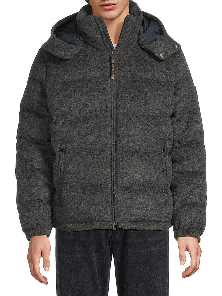 Ralph Lauren Brushed Wool-Blend Puffer Jacket 3