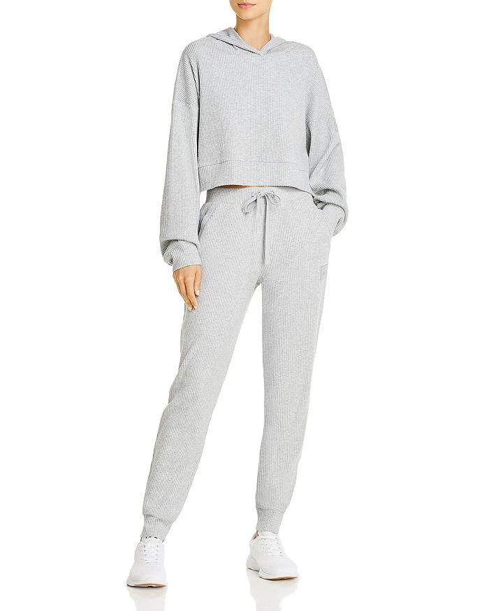 Alo Muse Rib-Knit Sweatpants 3