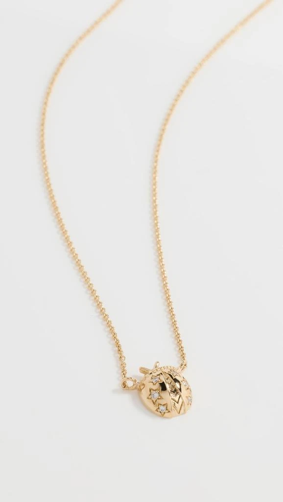 Harwell Godfrey 18k Ladybug Pendant Necklace
