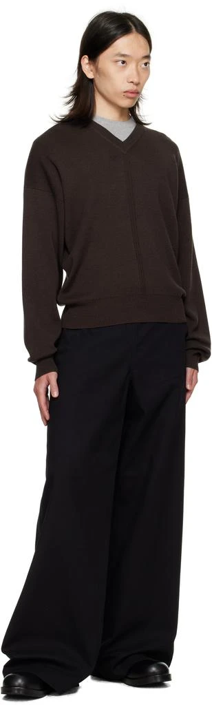Dries Van Noten Black Sailor Trousers 4