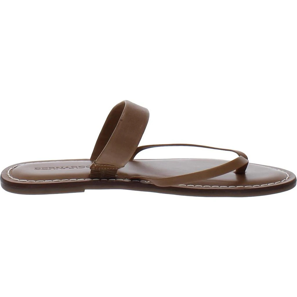 Bernardo Leia Womens Leather Slide Sandals 2