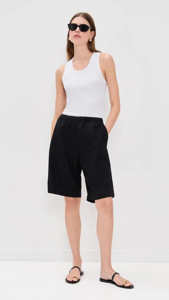 Enza Costa Cotton Rib Scoop Tank 4