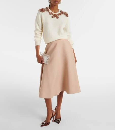 Costarellos Crystal-embellished sweater 2