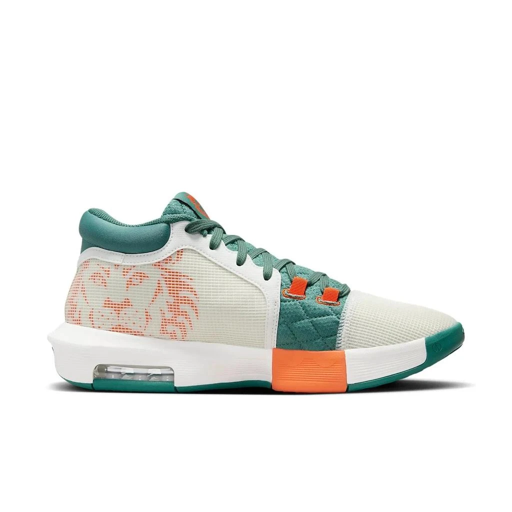 NIKE Lebron WitnessFB2239-101 Men's US White Green Basketball Shoes UWU683 2