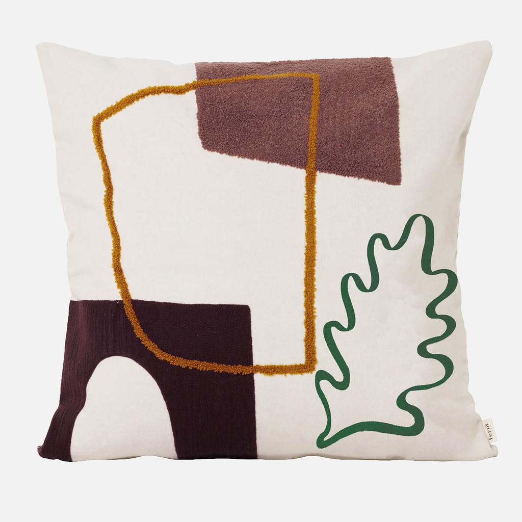 Ferm Living Ferm Living Mirage Cushion - Leaf