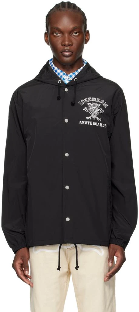 Icecream Black Hooded Jacket 1