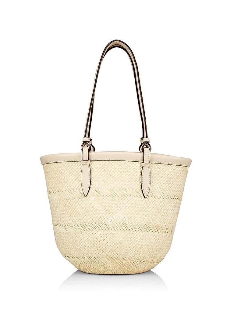 Hunting Season Small Iraca Palm Handwoven Basket Bag 1
