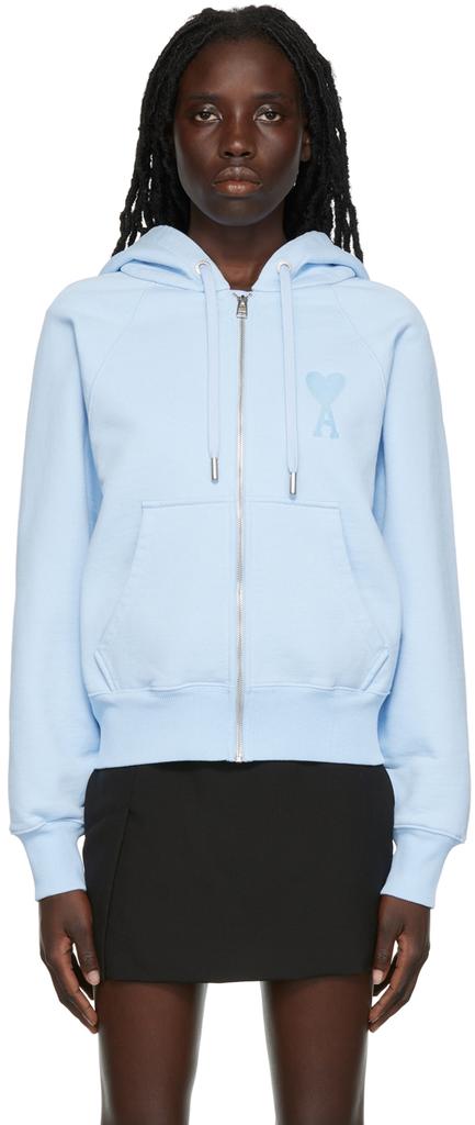 VIP【関税送料無料】希少 Ami Ami Paris Hoodie AMI PARIS - Full zip hoodie black - The Corner