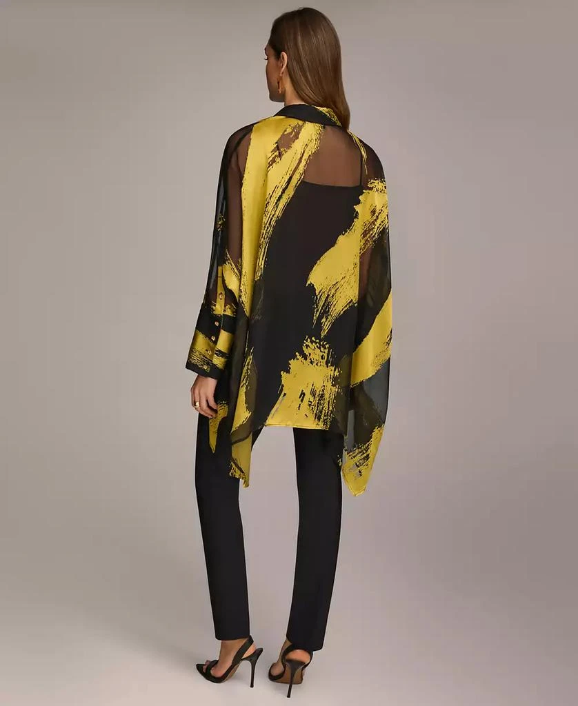 Donna Karan Donna Karan Women's Metallic Print Tunic 2