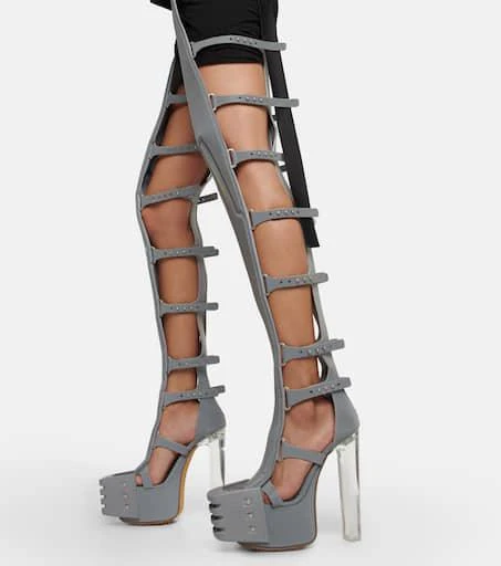 Rick Owens Spartans platform over-the-knee boots 4