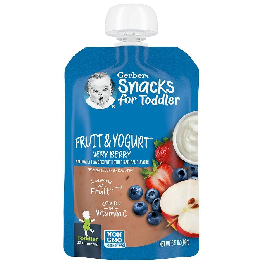 Gerber Fruit and Yogurt Very Berry 1