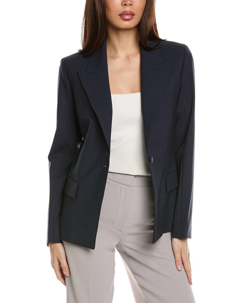 Theory Theory Angled Wool-Blend Blazer