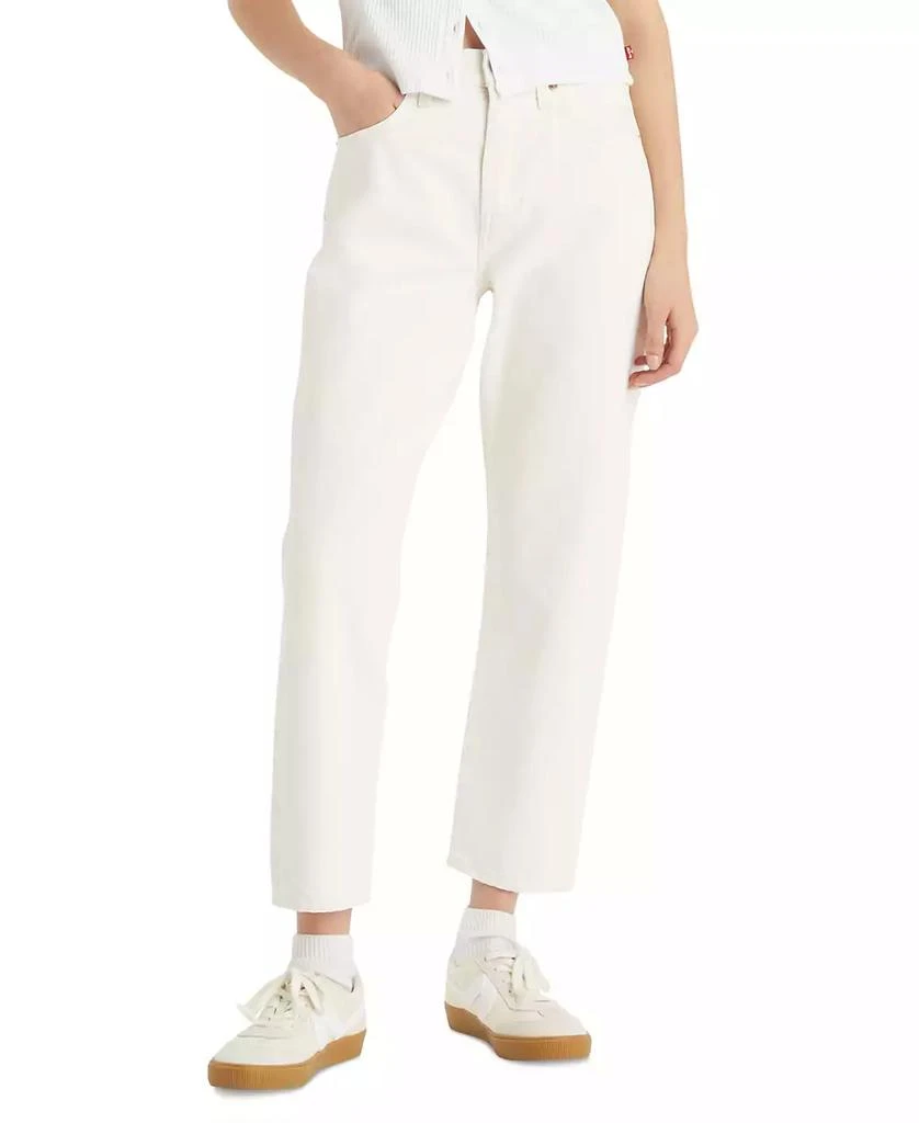 Levi's Women's High-Rise 501® Paneled Crop Cotton Jeans 4