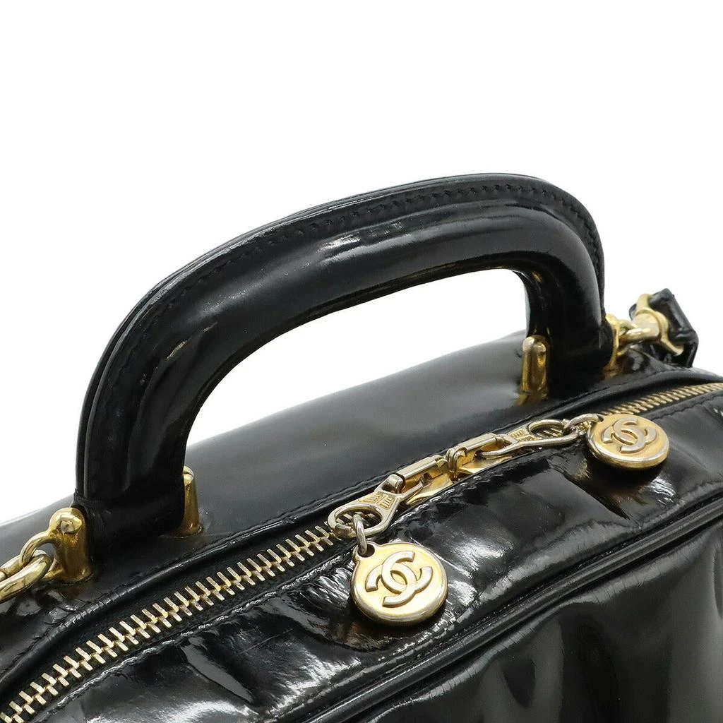 Chanel Coco Mark Patent Leather 2way Bag 6