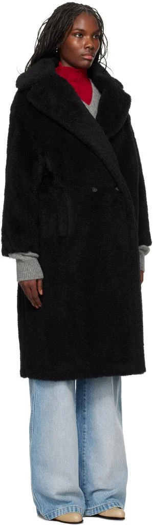 Max Mara Black Tedgirl Coat 4