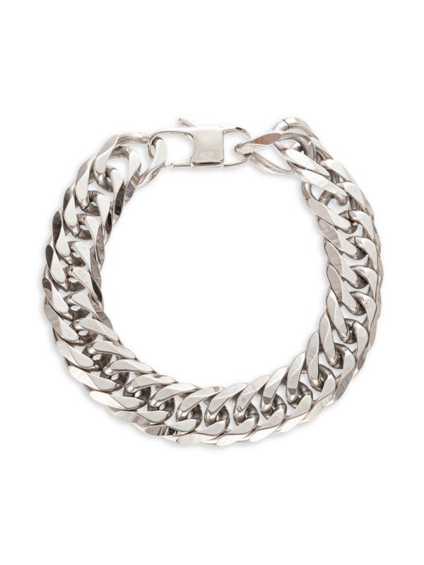 Eye Candy LA John Titanium Curb Chain Bracelet