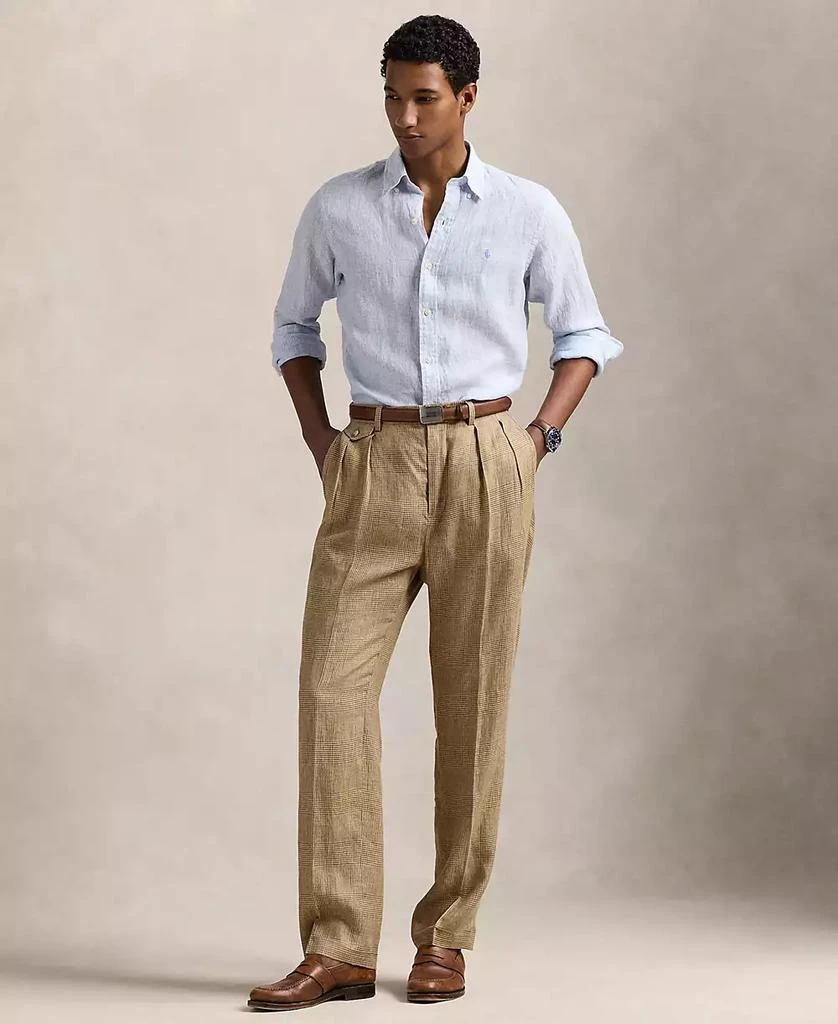 Ralph Lauren Men's Classic Fit Linen Shirt 4