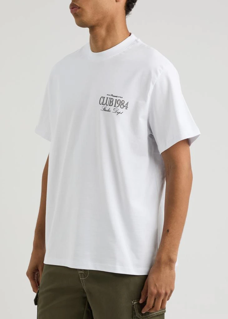 CLUB 1984 LA Auto printed cotton T-shirt 2
