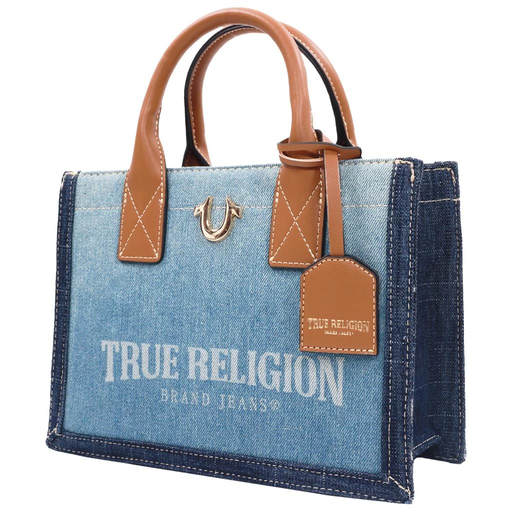 True Religion Modern Edge Denim Tote 10