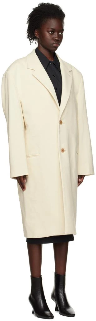 LEMAIRE Off-White Chesterfield Coat 2