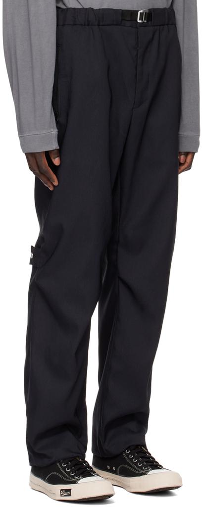 JieDa Black Easy Trousers