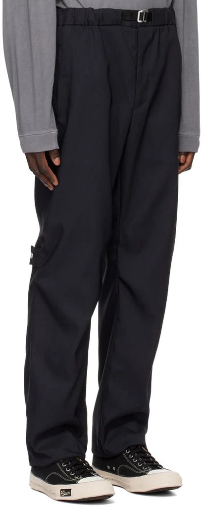JieDa Black Easy Trousers 2