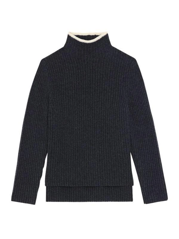 Theory Karenia Ribbed Wool & Cashmere Sweater 4