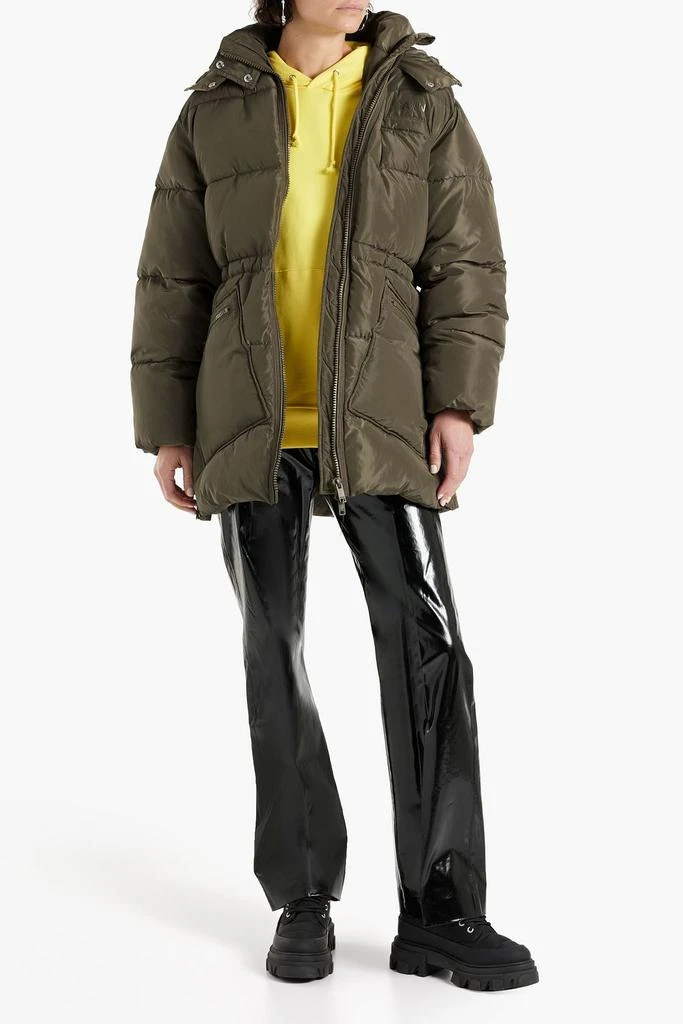 Ganni Oversized quilted shell jacket 2